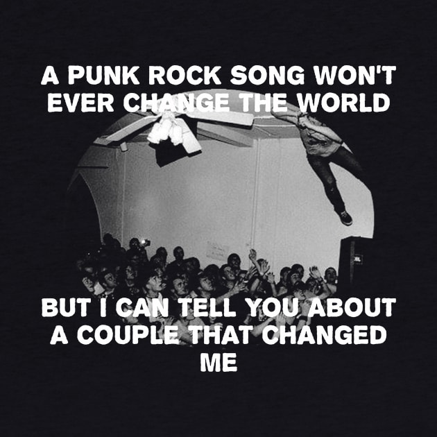 A Punk Rock Song Won't Ever Change the World by Punks for Poochie Inc